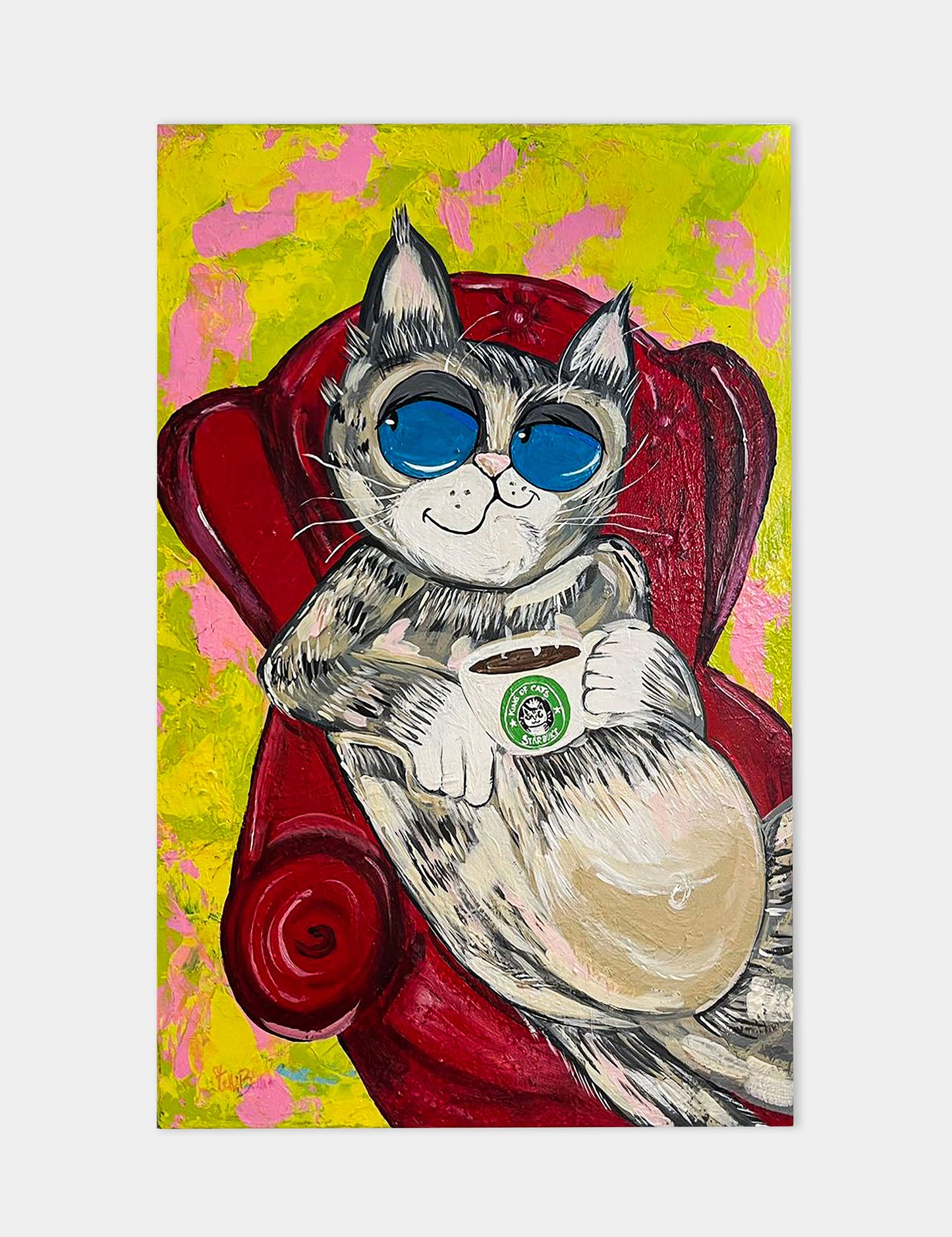 Pintura "Gato Celedonio"