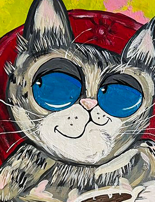 Pintura "Gato Celedonio"