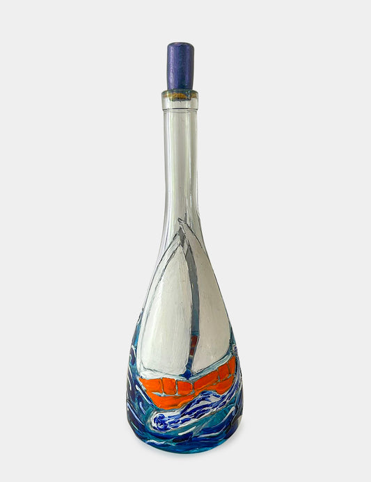 Lámpara Botella Reciclada: Flauta