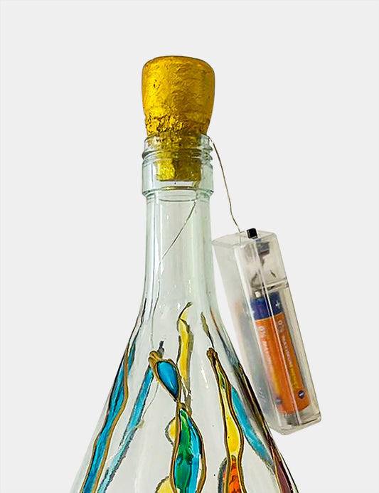Lámpara Botella Reciclada: Acuario