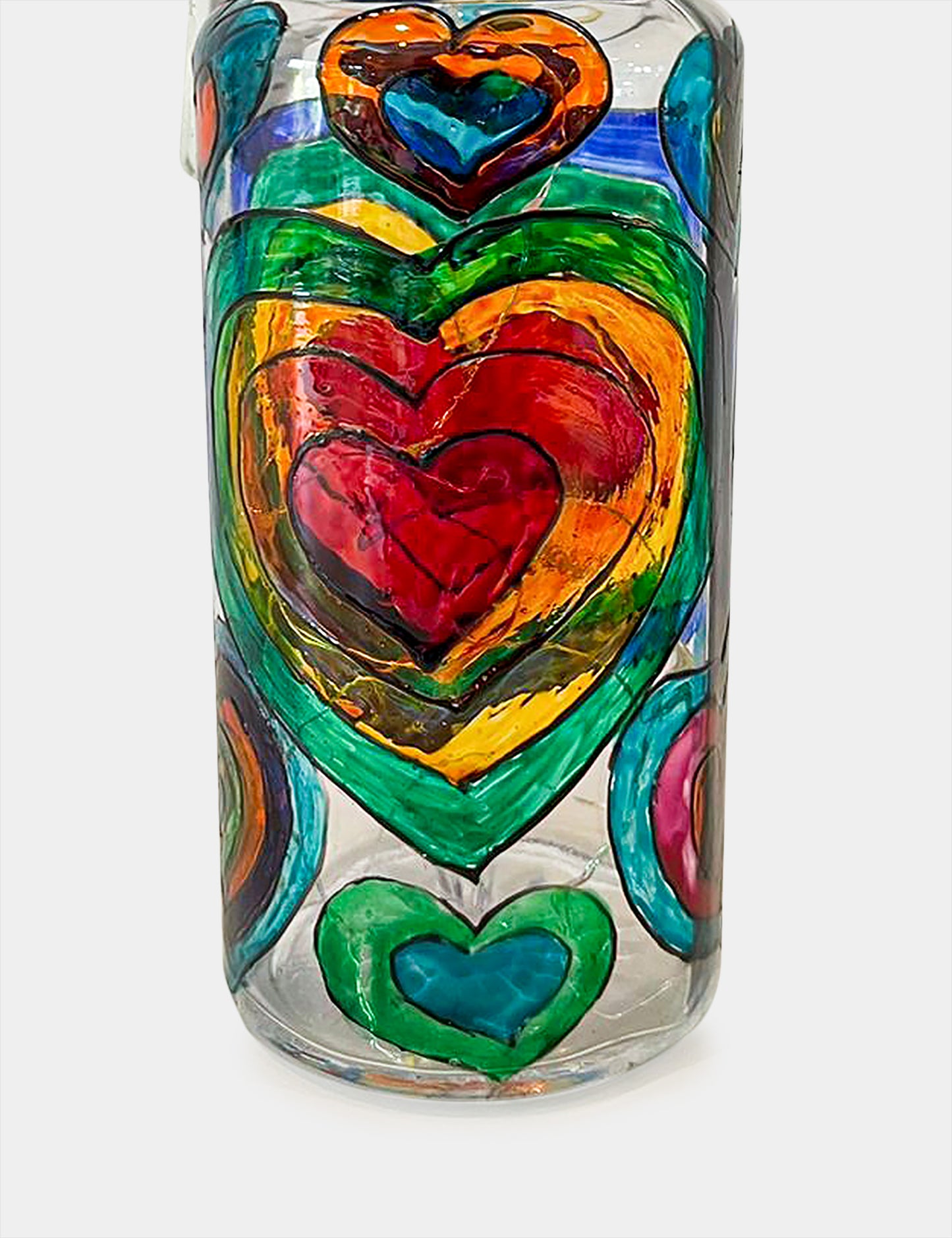 Lámpara Botella Reciclada: Love