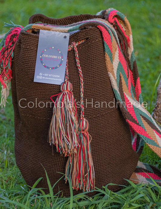 Mochila Wayuu Café